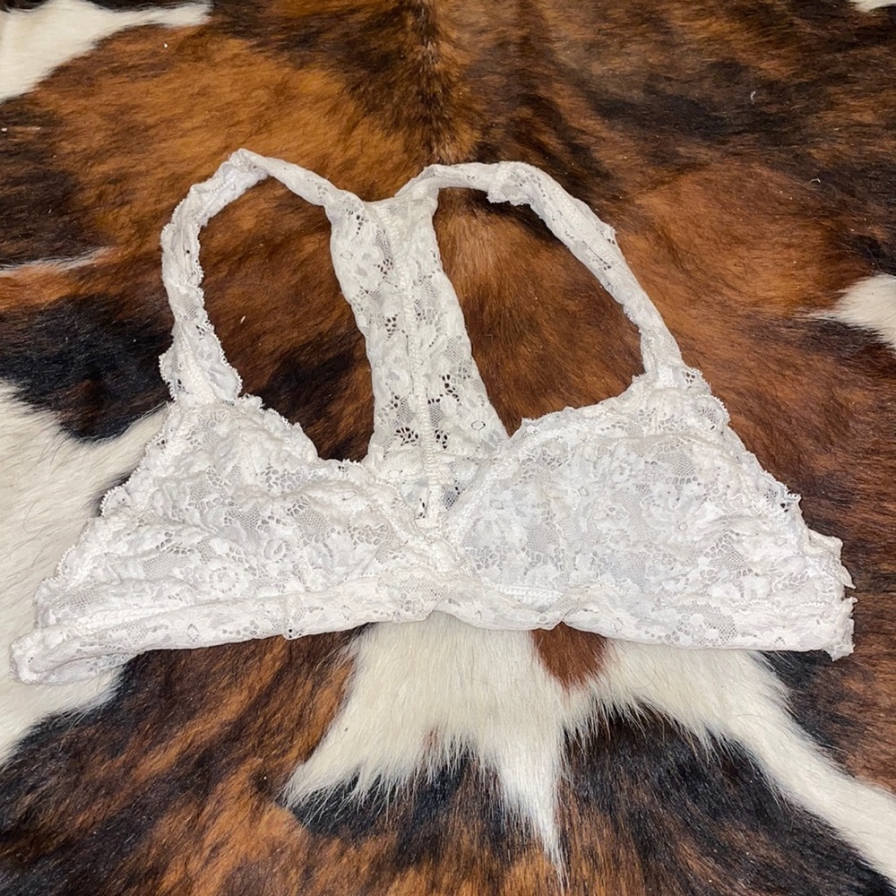 small white bralette